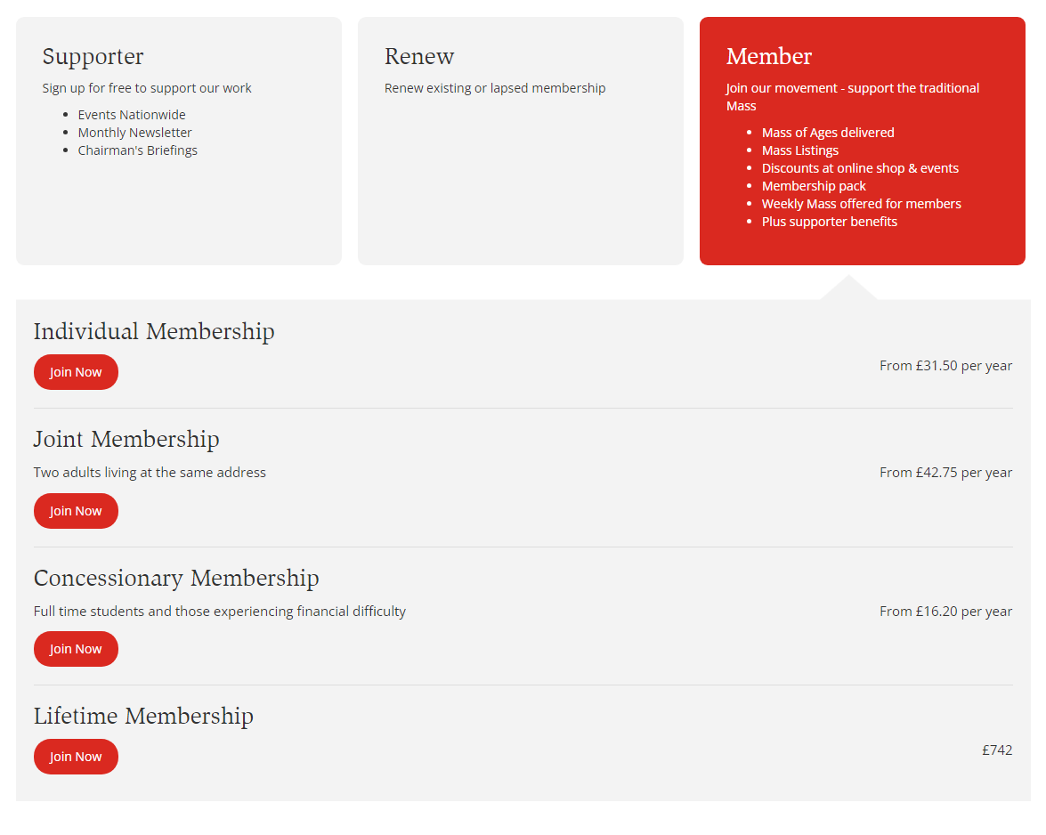 CiviCRM Membership Forms for UK Charity