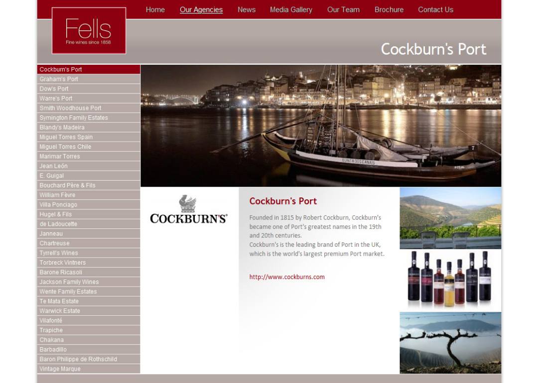 Drupal site for UK Wine Importer, Berkhamstead London