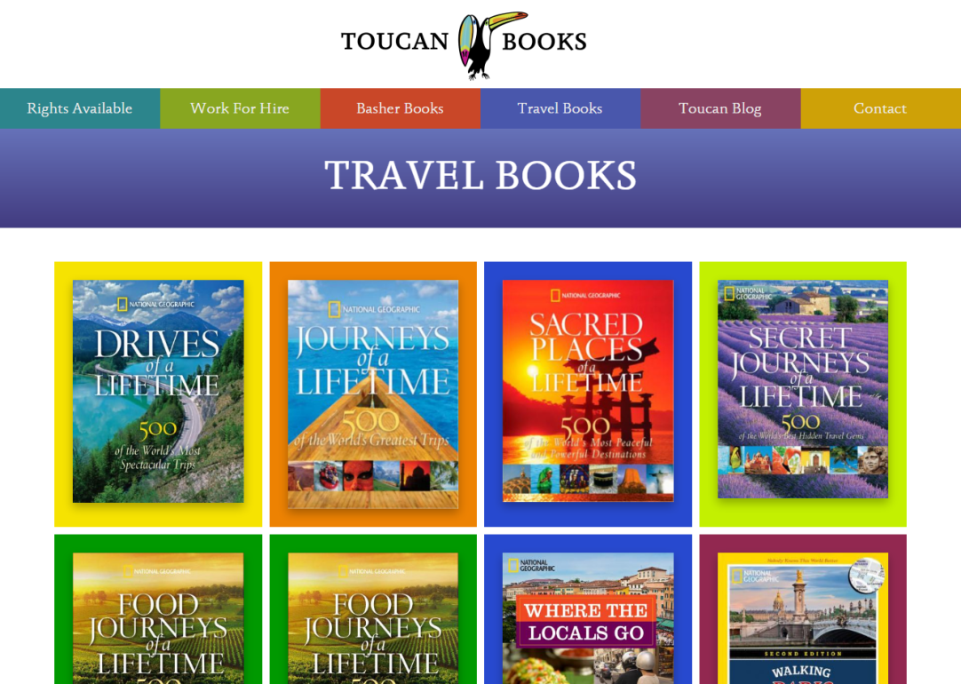 Bespoke web design for London publishing company