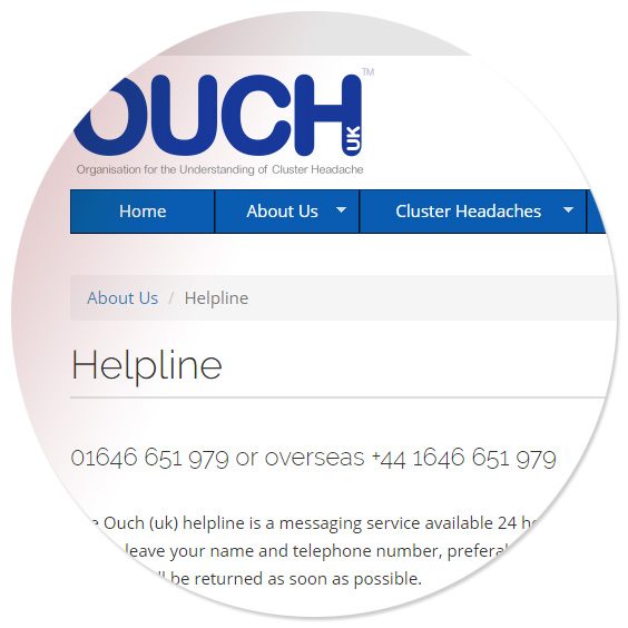 OUCH(uk) responsive website design