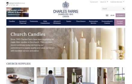 E-commerce Website for Wiltshire Company Charles Farris