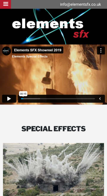 Leading Film & TV Effects company based at Shepperton